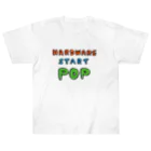 FabLab SENDAI - FLATのHARDWARE START POP ヘビーウェイトTシャツ