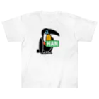 HANNAH street wear ハンナ　ストリートウェア(カバ店長)のHANNAH  street wear "Toucan“ Heavyweight T-Shirt