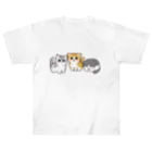 ふわにゃんshopののんびりにゃんず ヘビーウェイトTシャツ