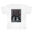 moso＿printのLIFE IS FREAKSHOW ヘビーウェイトTシャツ