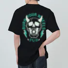 ラッキークライミングマンの FIXED GEAR BLUES / BURN YOUR WHEELS Heavyweight T-Shirt