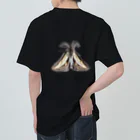 L_arctoaのフチグロトゲエダシャク（学名付き） Heavyweight T-Shirt