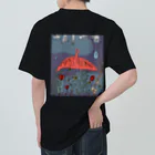 ffguujvgyyの【noix】夜の雨 ヘビーウェイトTシャツ