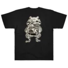 ハナマイのヒキガエルのすみか(菌糸) ヘビーウェイトTシャツ
