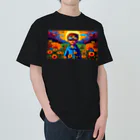 MiraCode　(by AI design)のColorful World (by AI design) Heavyweight T-Shirt