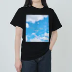 ゆにねこ惑星のପ天使の夏休みଓ青空旅行(枠なし) Heavyweight T-Shirt