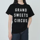 GRAND SWEETS CIRCUSの【GSCテキストロゴ】 Heavyweight T-Shirt