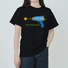 Teal Blue CoffeeのShoot the ray gun! ヘビーウェイトTシャツ