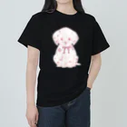 つぴつぴシジュウカラのCute spotted Dalmatian ヘビーウェイトTシャツ