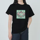 まんまるちゃんのSweet Lolita 🍭 ミントグリーン Heavyweight T-Shirt