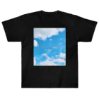 ゆにねこ惑星のପ天使の夏休みଓ青空旅行(枠なし) Heavyweight T-Shirt