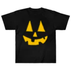 CIPANGOのハロウィン ジャック・オ・ランタン ブラックボディ Heavyweight T-Shirt