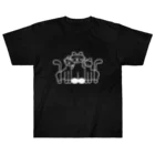 nuru  SHOP  のねこのおやこ スリスリ Heavyweight T-Shirt