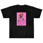 そら食堂のそら食堂 ポッピンを吹く女 Heavyweight T-Shirt