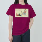 YS VINTAGE WORKSのスペイン・バルセロナ　1965年 bibiカタツムリに乗る女の子 ヘビーウェイトTシャツ