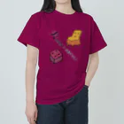 CHOSANAの夫MANとお椅子夫人 ヘビーウェイトTシャツ