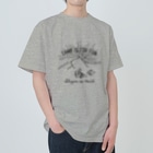 Too fool campers Shop!のSHIZENnoMORI01(黒文字) Heavyweight T-Shirt