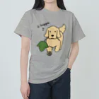 efrinmanのいい葉っぱ（両面） ヘビーウェイトTシャツ