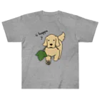 efrinmanのいい葉っぱ（両面） ヘビーウェイトTシャツ