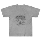 Too fool campers Shop!のSHIZENnoMORI01(黒文字) Heavyweight T-Shirt