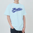 JEWEL's FARMのFlattie  カレッジロゴ風 （N） Heavyweight T-Shirt