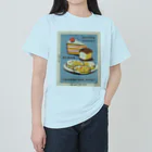 YS VINTAGE WORKSのチェコ・スロヴァキア マッチ（パンとケーキ） Heavyweight T-Shirt