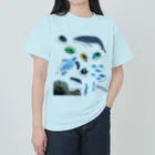 L_arctoaの沖縄の海の生き物 ヘビーウェイトTシャツ