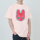 ✨🌈✨ユラクラカン🇯🇵 ✨🌈✨のつよつよ！ピンクのうさぎさん！ Heavyweight T-Shirt