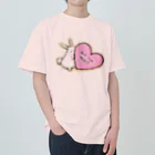 AntiqueHeartのおっきいはーとうさ Heavyweight T-Shirt