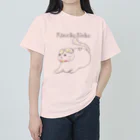 KinokoNeko@保護猫支援の【保護猫支援】イラスト前ちゃん Heavyweight T-Shirt