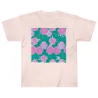 Kinpiragobohのお花と緑 Heavyweight T-Shirt