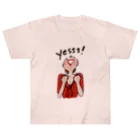 アンティークZeeeのYES! ポジティブWoman ヘビーウェイトTシャツ