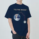 平原神話の"TO THE MOON" 🌎🚀🌕 ヘビーウェイトTシャツ