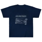 Too fool campers Shop!のAKAGI★park01(白文字) ヘビーウェイトTシャツ