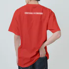 VIRTUAL CROSSのRabbit Logo white ヘビーウェイトTシャツ