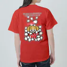 コタワン商店🐾の【ビーグル】両面★TOY-WAN★ ポップコーン レモンちゃん Heavyweight T-Shirt