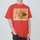 YS VINTAGE WORKSのチェコ　ウサギとソーセージ ヘビーウェイトTシャツ