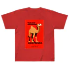 YS VINTAGE WORKSのチェコ　プラハ動物園　ラクダ Heavyweight T-Shirt