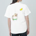 AriyamaSayuriの今日ものんびり。きんハムちゃん Heavyweight T-Shirt