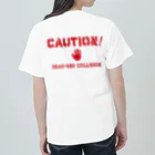 alt_203のCAUTION ヘビーウェイトTシャツ