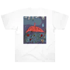 ffguujvgyyの【noix】夜の雨 ヘビーウェイトTシャツ