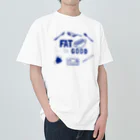 FAT is GOOD のFAT is GOOD 半袖Tシャツ　大ロゴ　白 ヘビーウェイトTシャツ