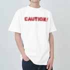 alt_203のCAUTION ヘビーウェイトTシャツ