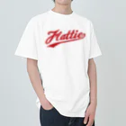 JEWEL's FARMのFLATTIE カレッジロゴ（R） Heavyweight T-Shirt