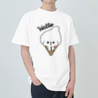 chiiis-chiiisのビションフリーゼ　フワモコちゃん Heavyweight T-Shirt