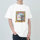 Adorable Ghosts (かわいいオバケ)👻のかわいいオバケ（しぃ&ヴィー） Heavyweight T-Shirt