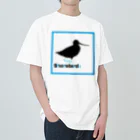 Onipi_workのShorebirds-オオソリハシシギ２ ヘビーウェイトTシャツ