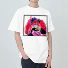 千咲-CHISA-の「あに★うた」Tシャツ(白) Heavyweight T-Shirt