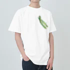 akane_art（茜音工房）のベジタブルT（キュウリ） Heavyweight T-Shirt