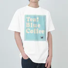 Teal Blue Coffeeのポスターどこに貼る？ Heavyweight T-Shirt